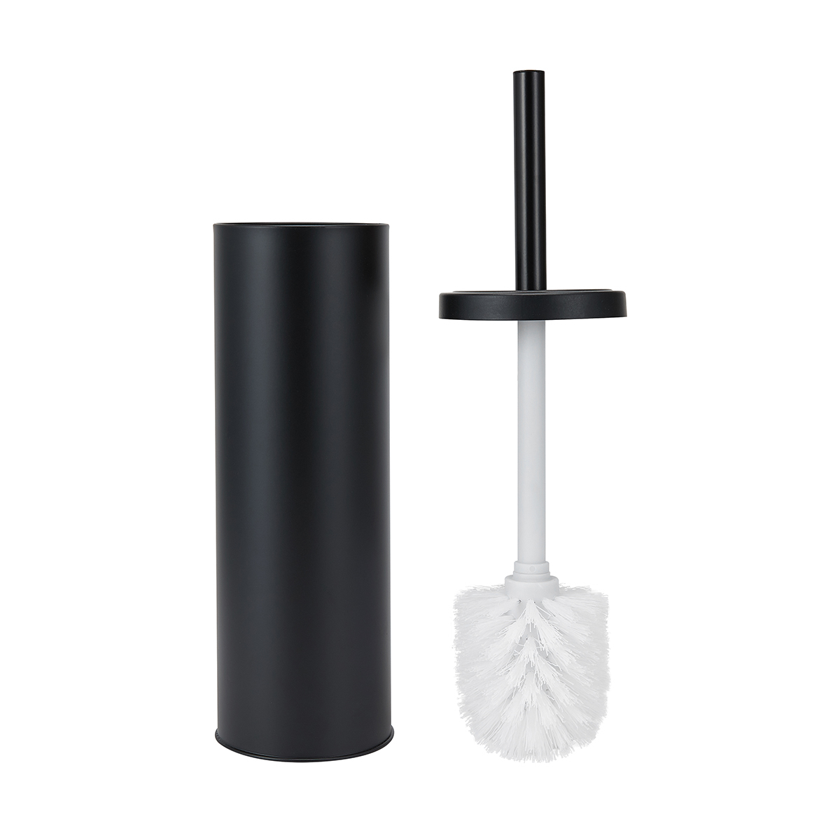 Toilet Brush Set Black Kmart