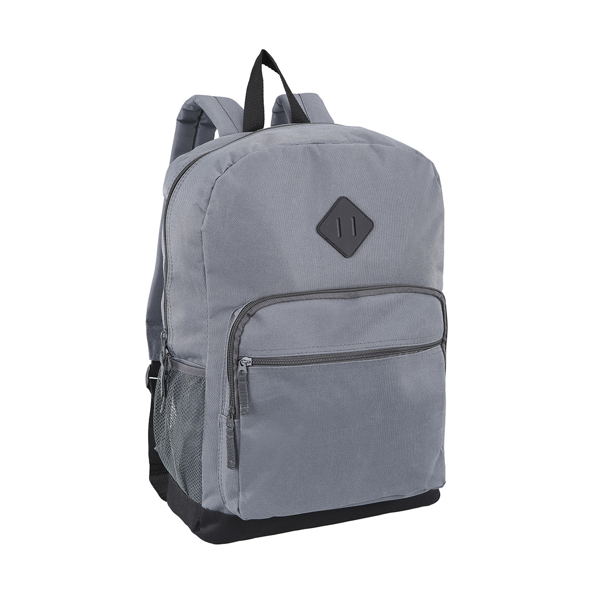 20L Basic Backpack Grey & Black Kmart