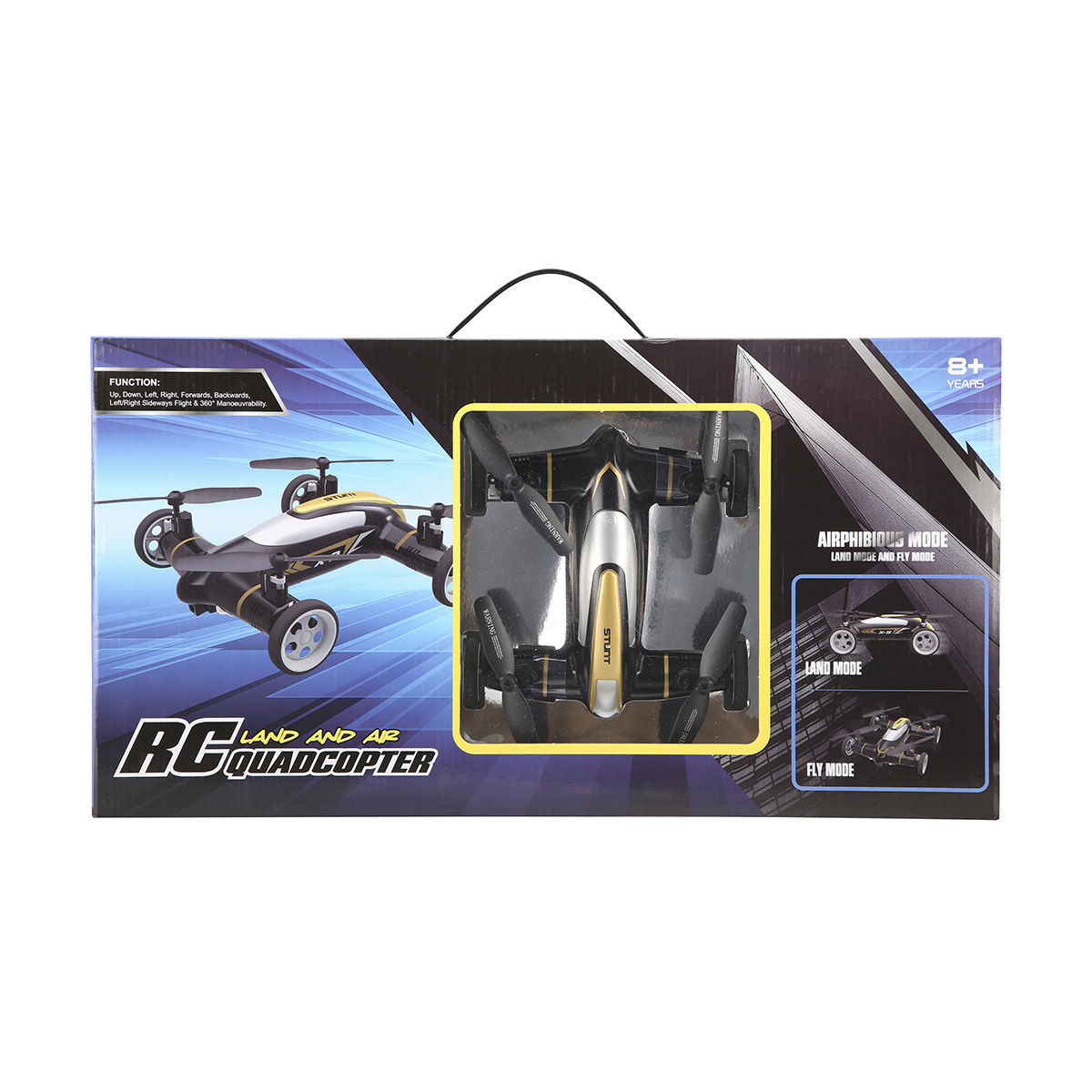 Remote Control Land & Air Quadcopter Kmart