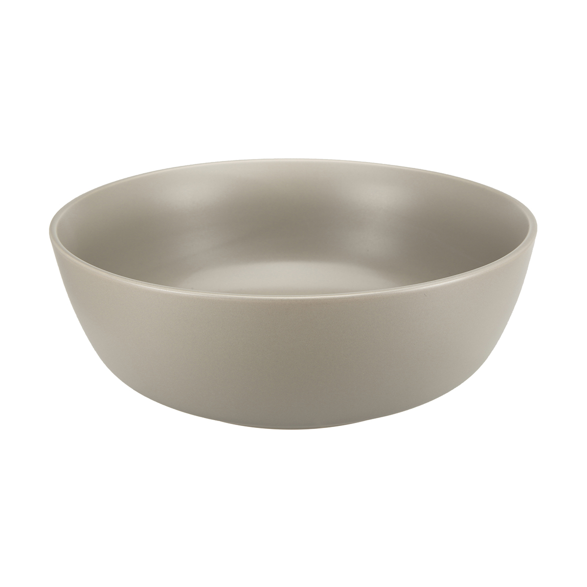 Matte Taupe Salad Bowl Kmart