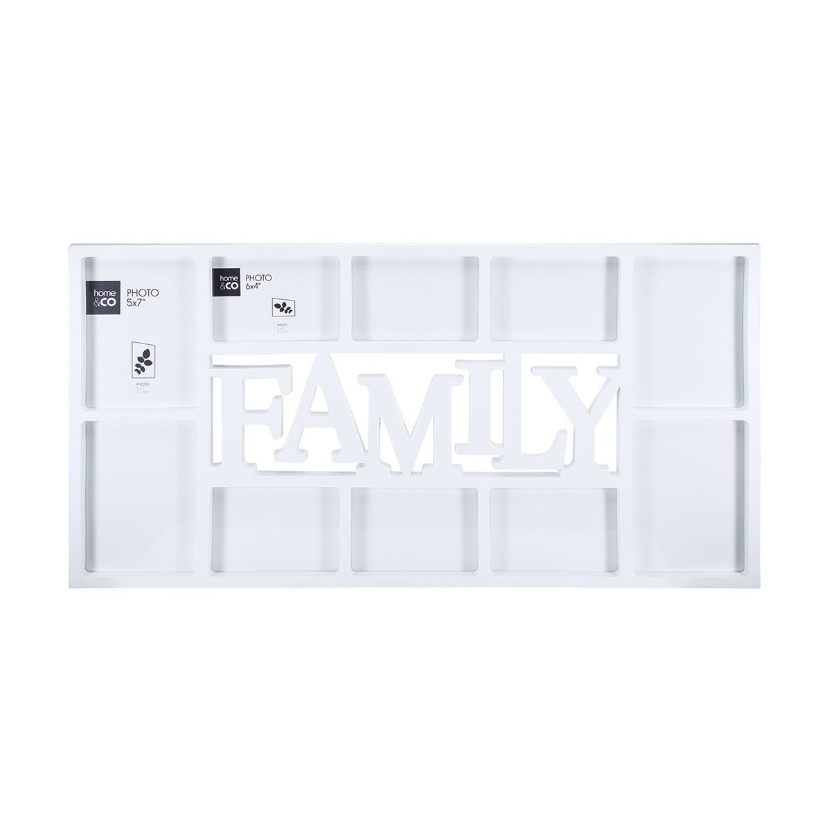 Family Collage Frame White Kmart