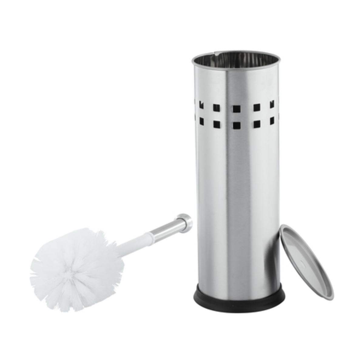 oates stainless steel toilet brush set