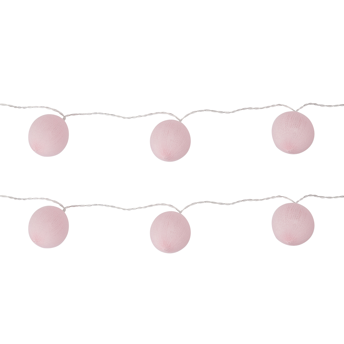 Pink Ball String Lights Kmart