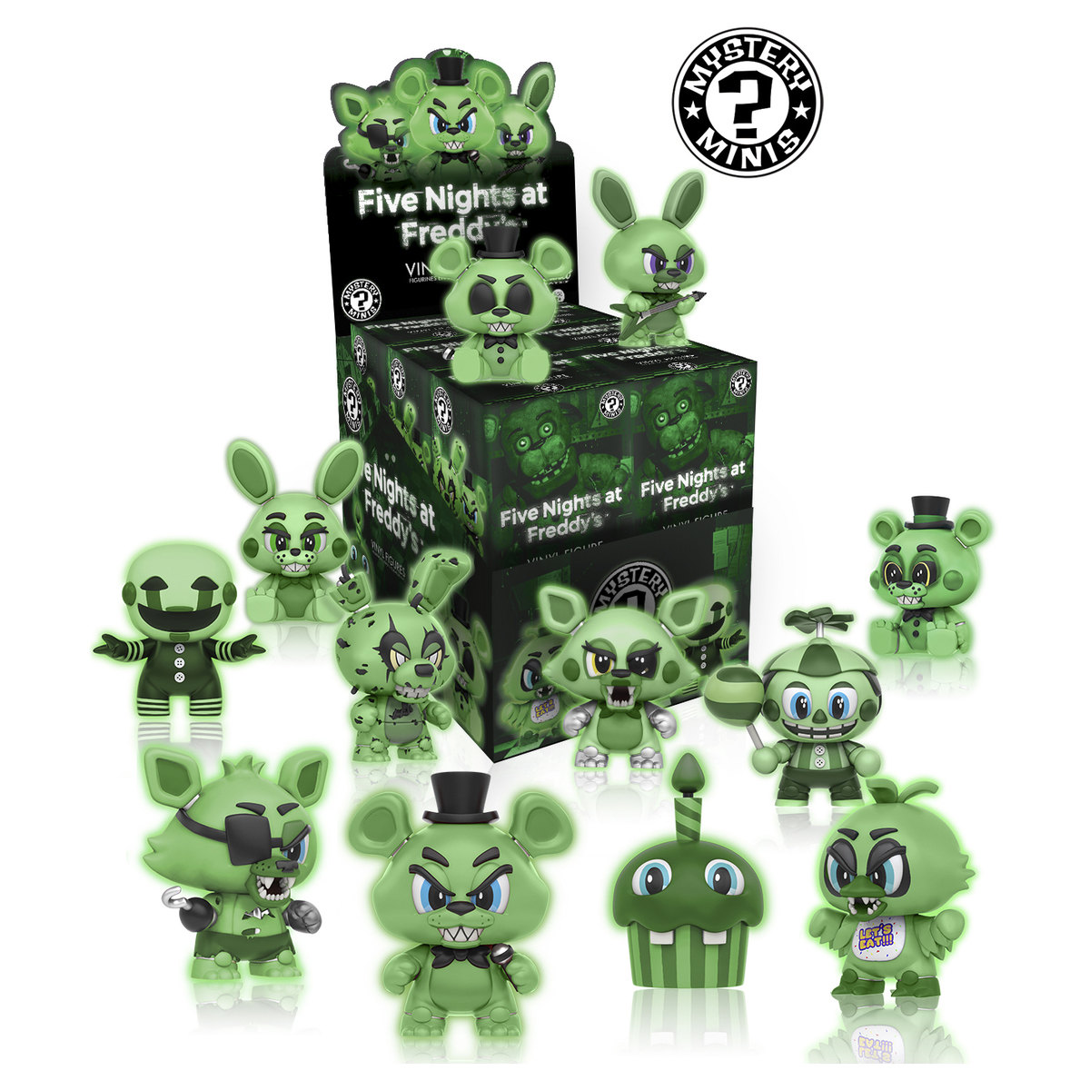 five nights at freddy's mystery figures