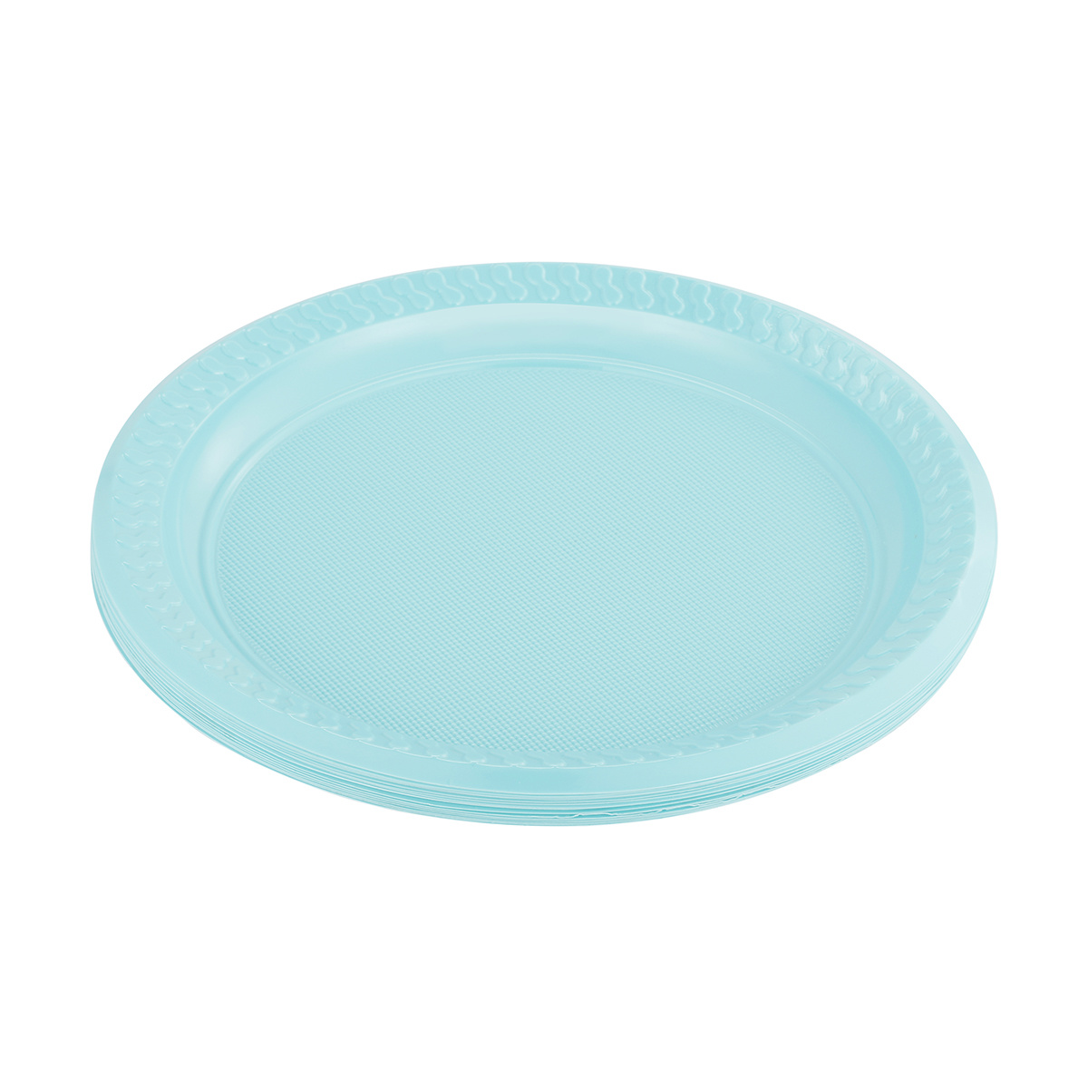 16 Pack Aqua Plates Kmart