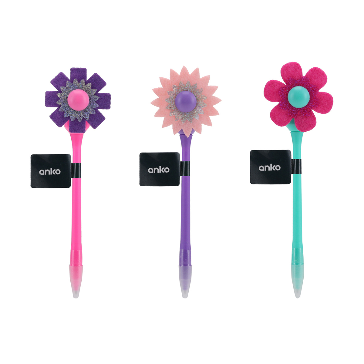 Wind Up Flower Pen Assorted Kmart