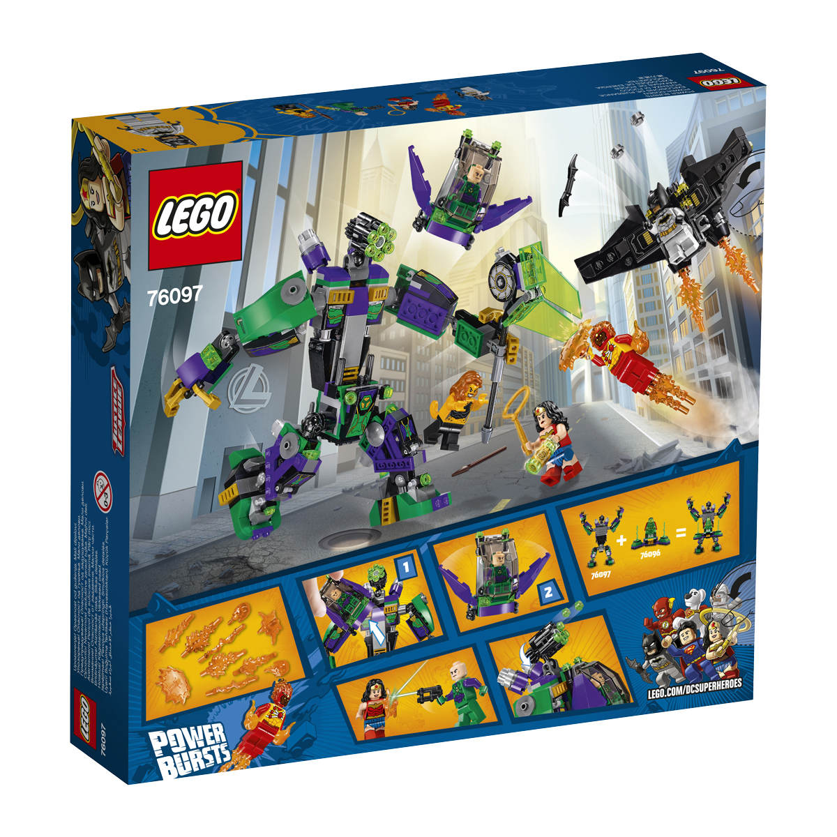 LEGO DC Comics Lex Luthor Mech Takedown - 76097 | Kmart