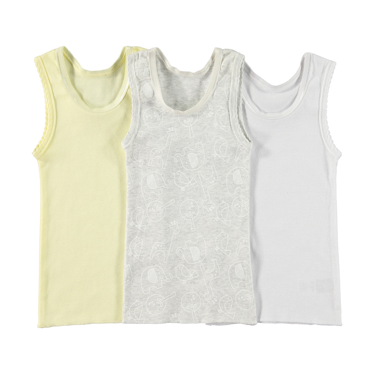 3 Pack Singlets Kmart