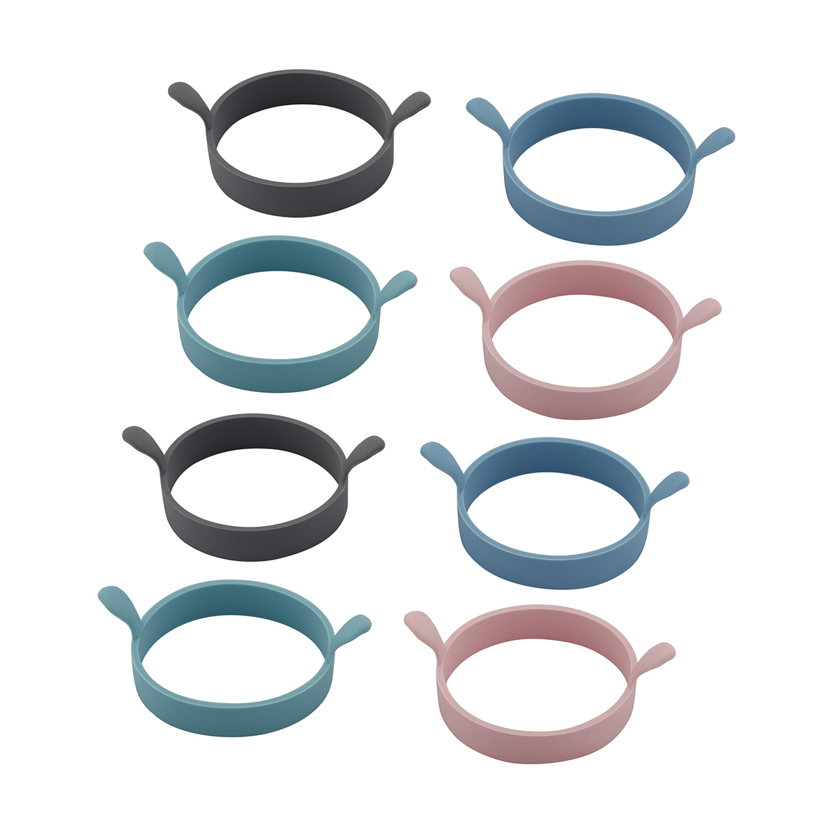 Set of 2 Silicone Egg Rings Kmart