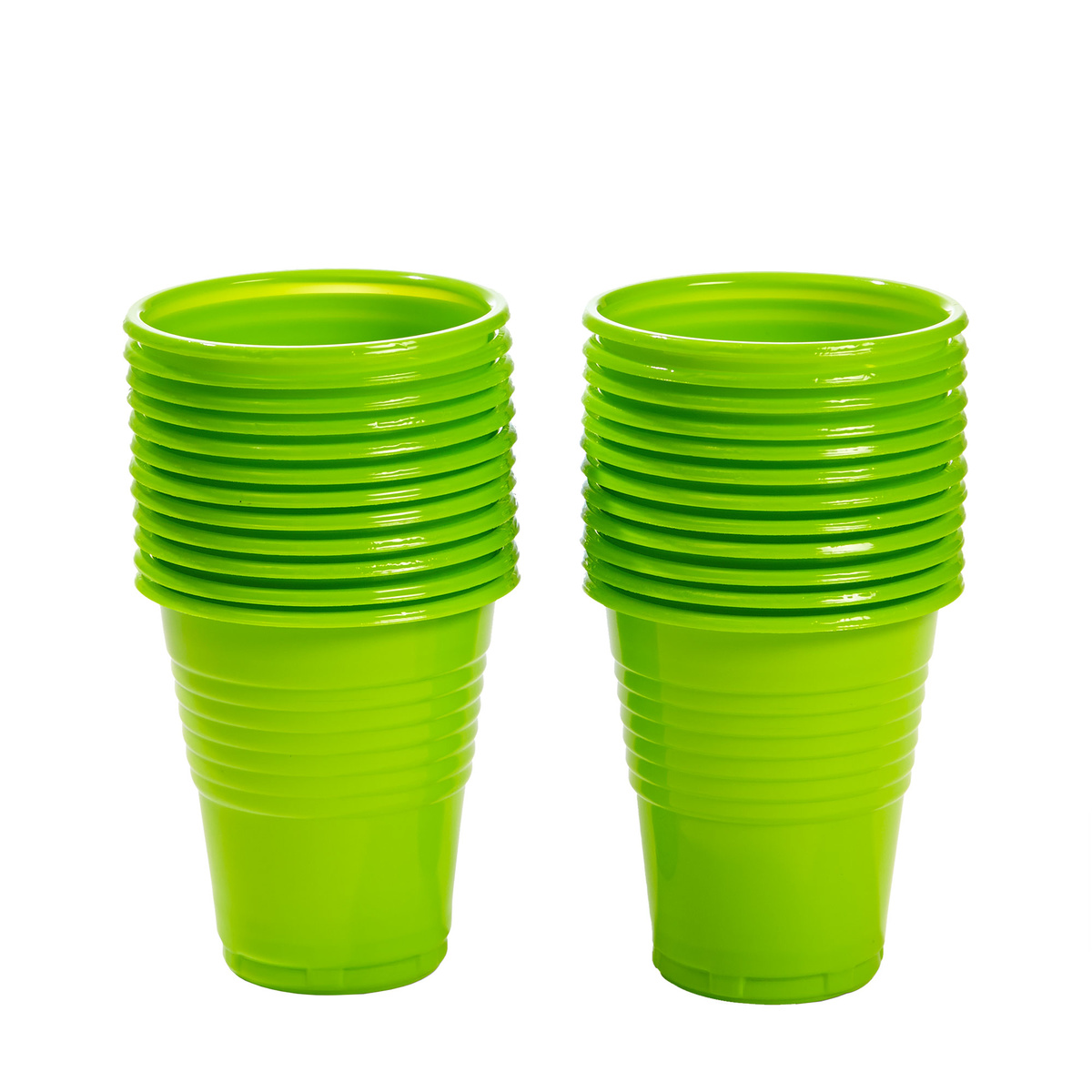 Party Cups - Green, Pack of 24