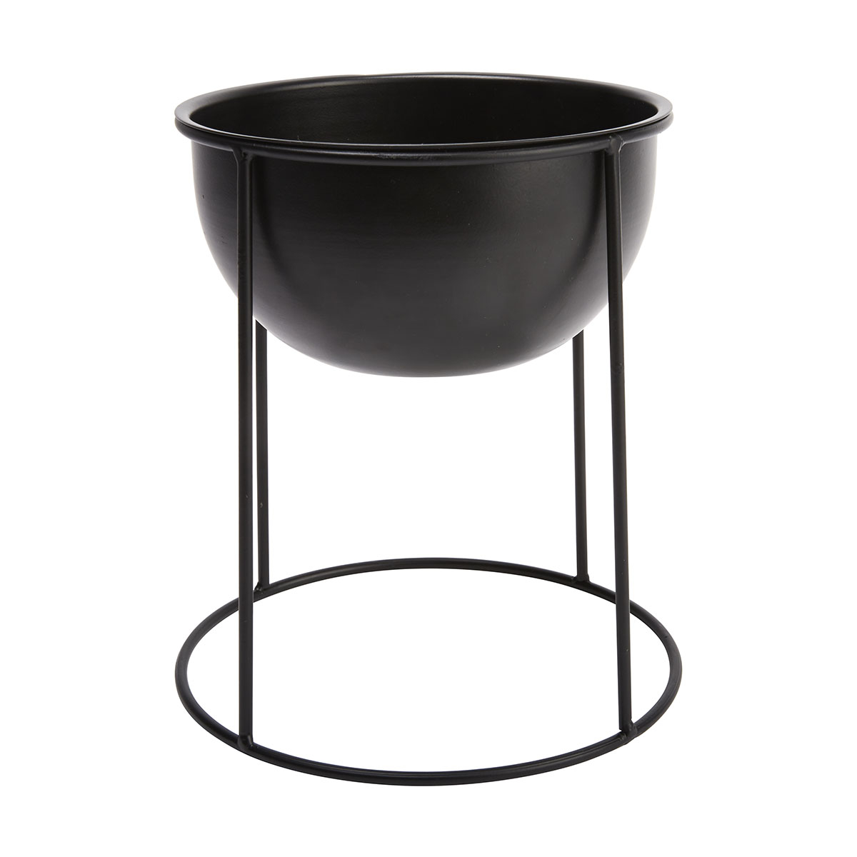 Metal Pot with Stand