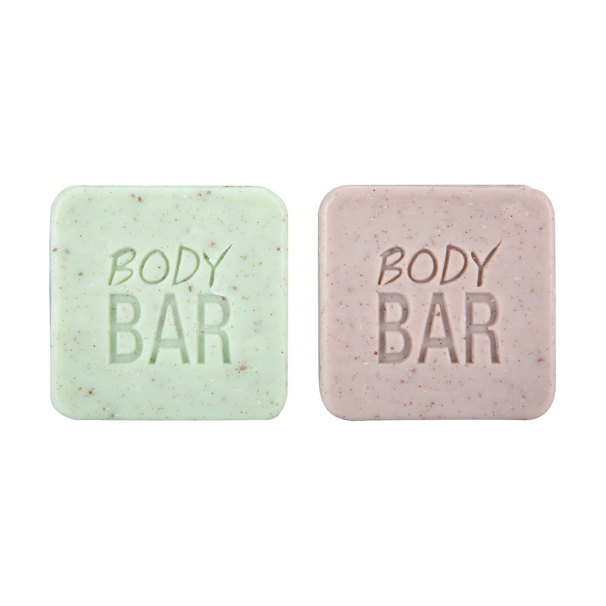 Exfoliating Body Bar Soaps 160g Green Tea & Pink Clay Kmart