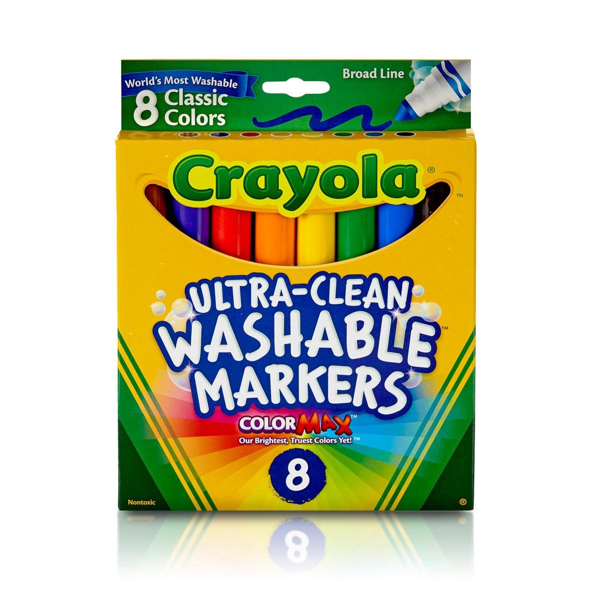 Crayola 8 Pack Washable Markers Kmart