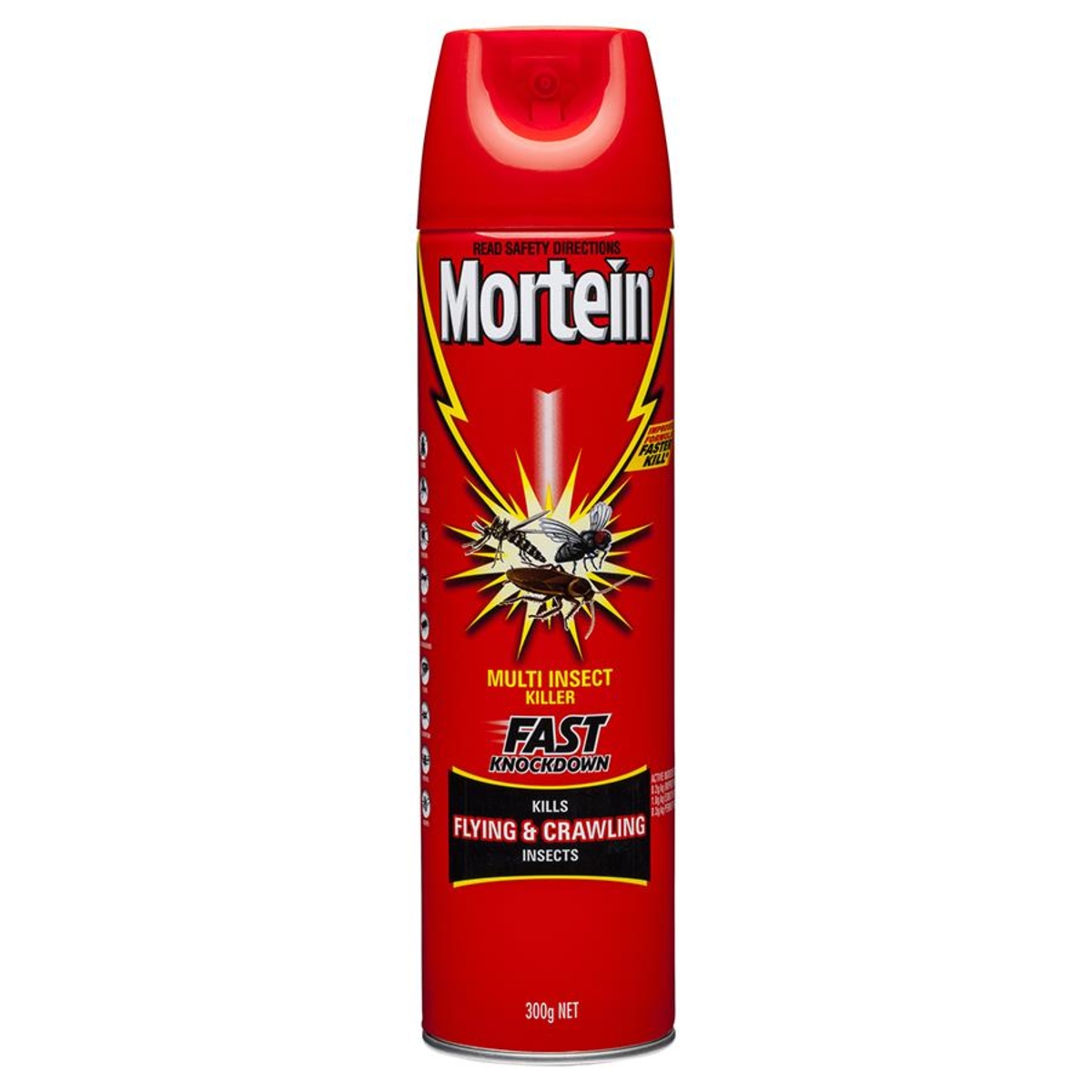 Mortein Fast Knockdown Multi Insect Killer - Flying/Crawling Insects, 300g