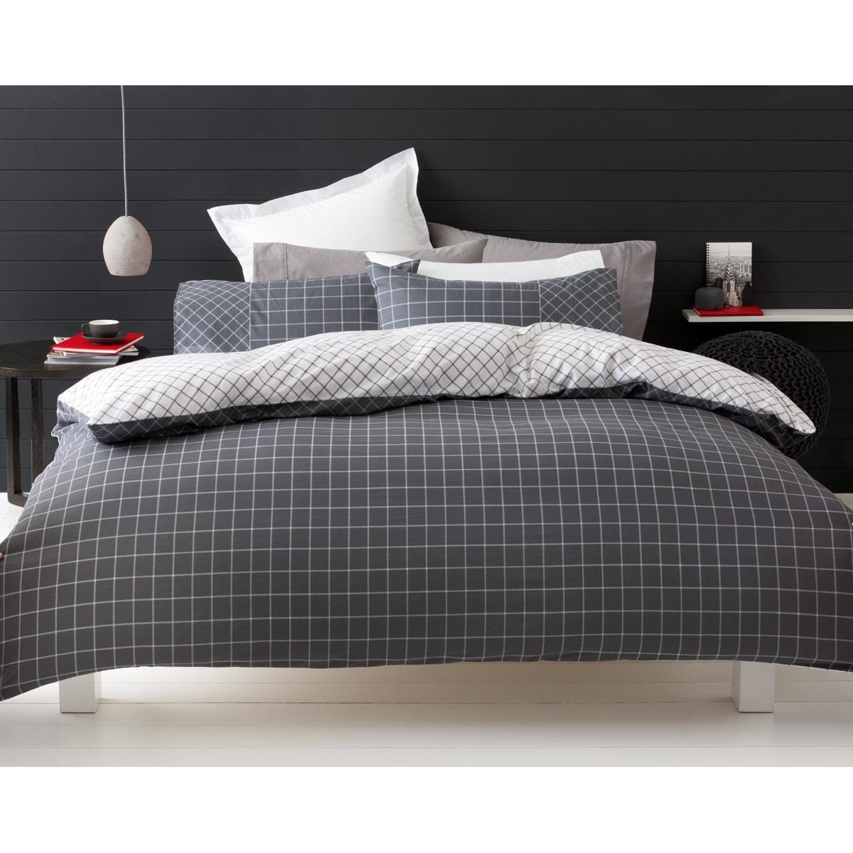 Trent Quilt Cover Set Single Bed Kmart