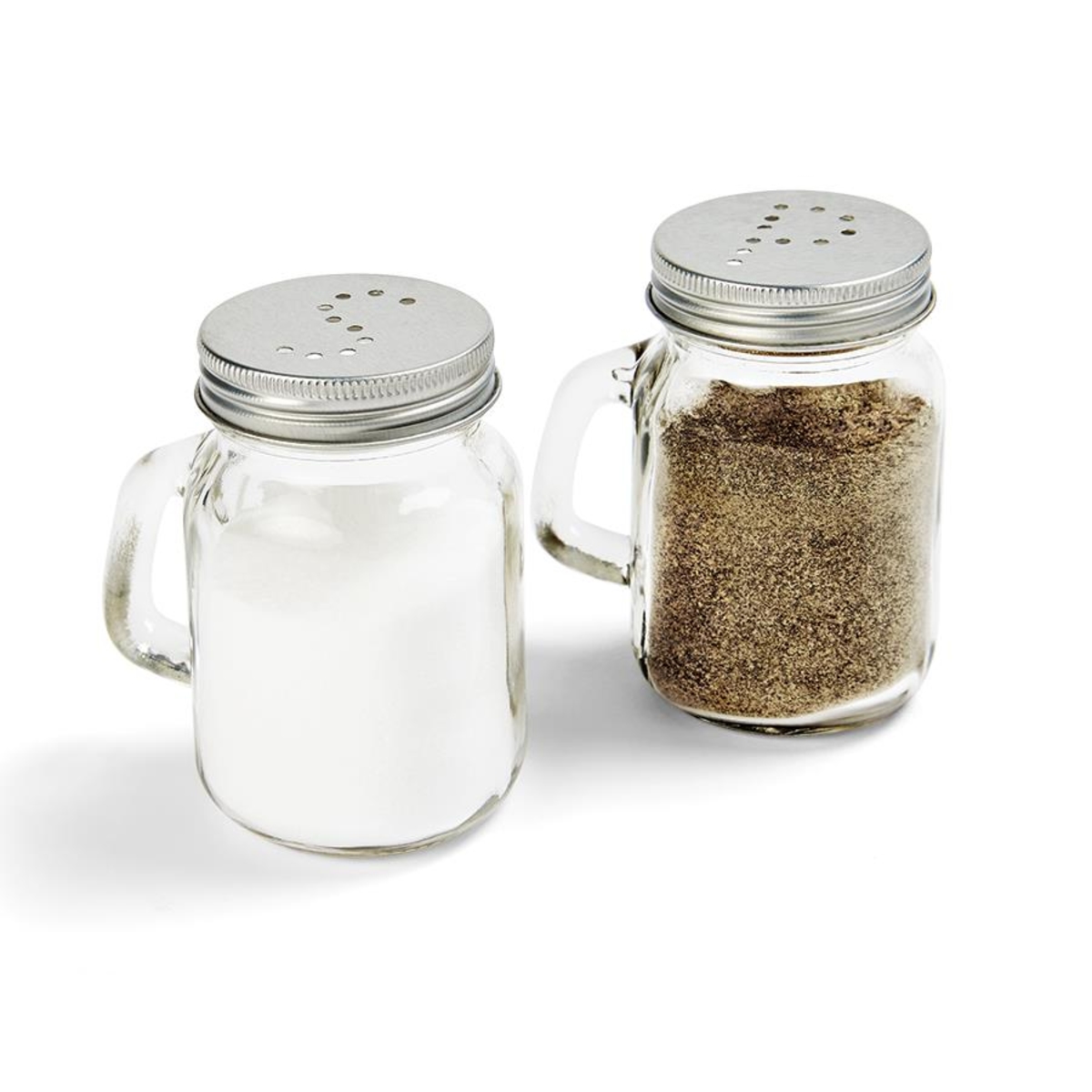 Jar with Handle Salt & Pepper Mills