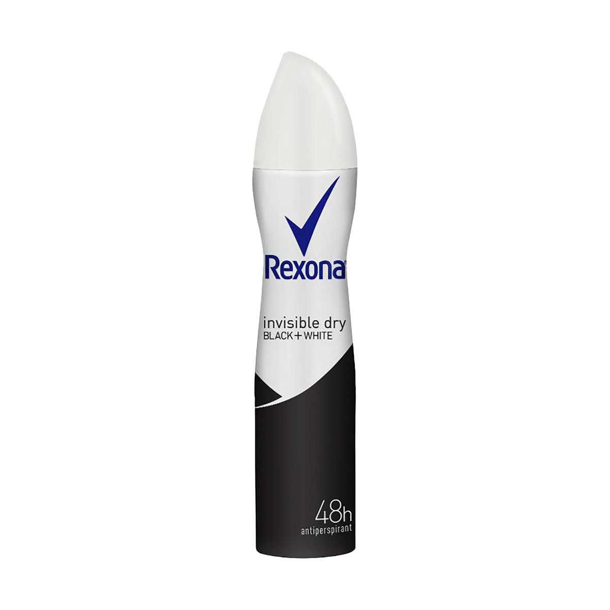 Rexona Invisible Dry Black + White Antiperspirant 150ml | Kmart