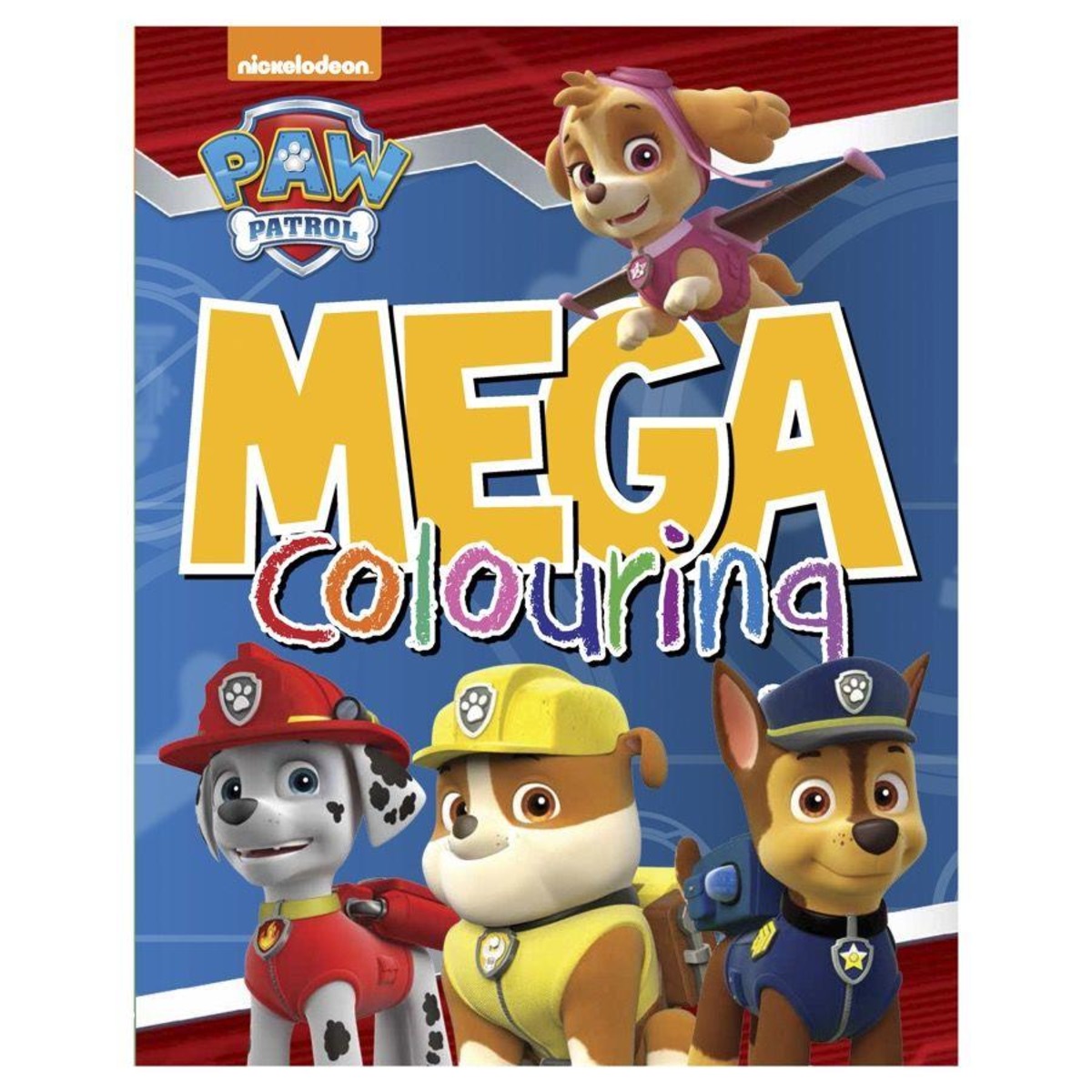 Paw Patrol: Mega Colouring - Book | Kmart