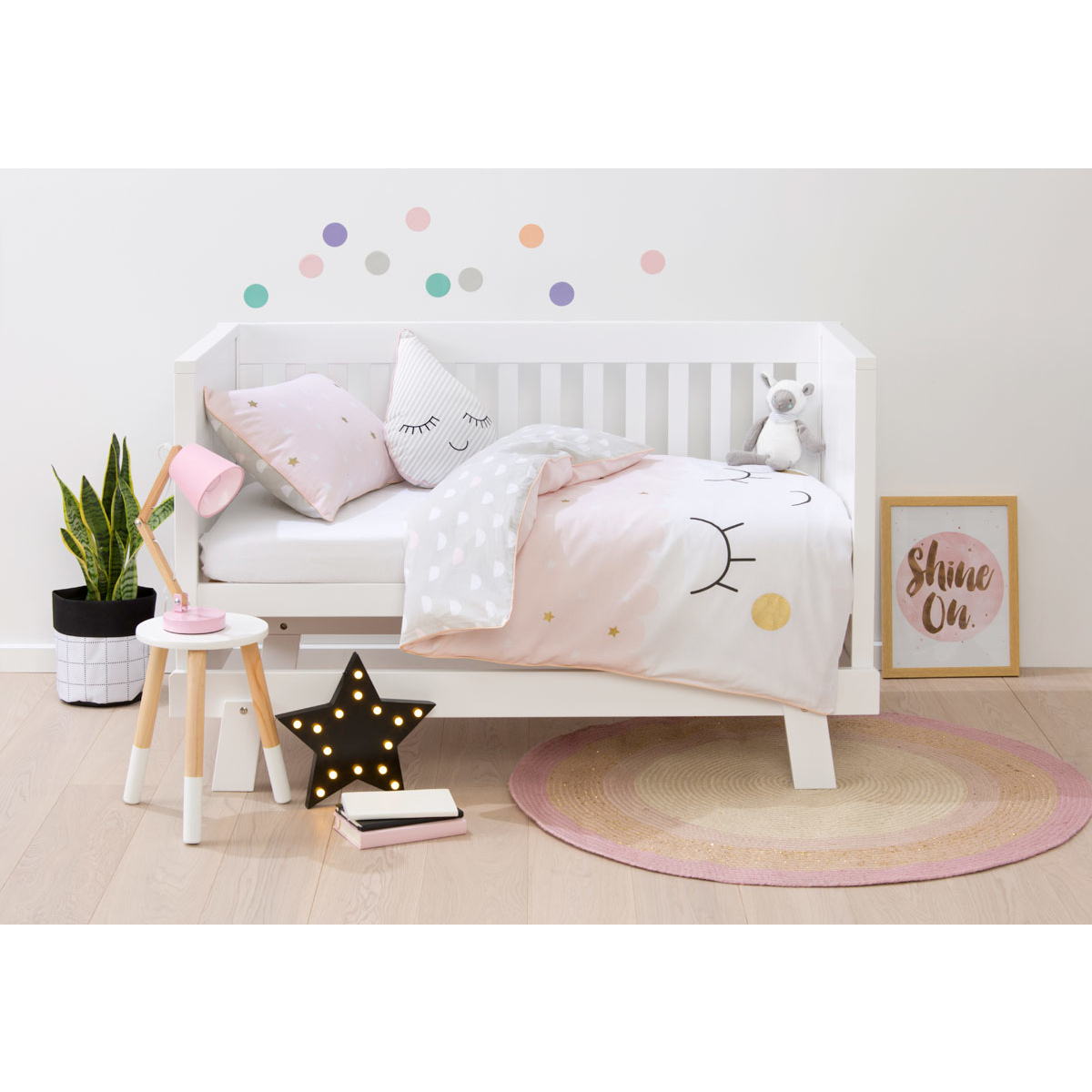 kmart cot quilt cover