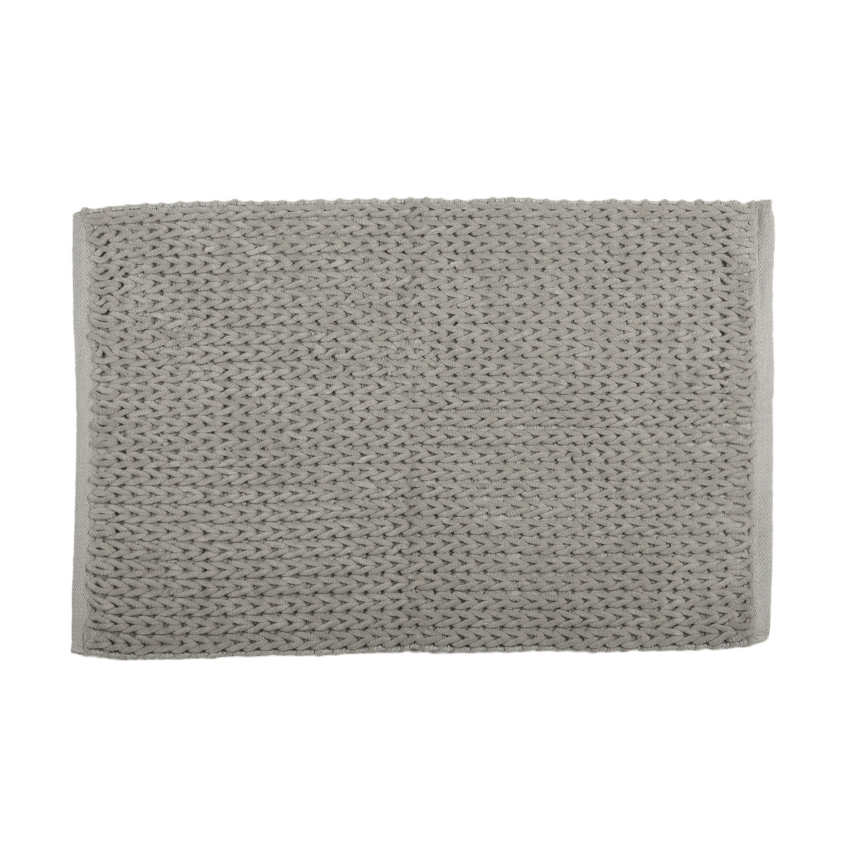 Knit Woven Bath Mat Grey Kmart