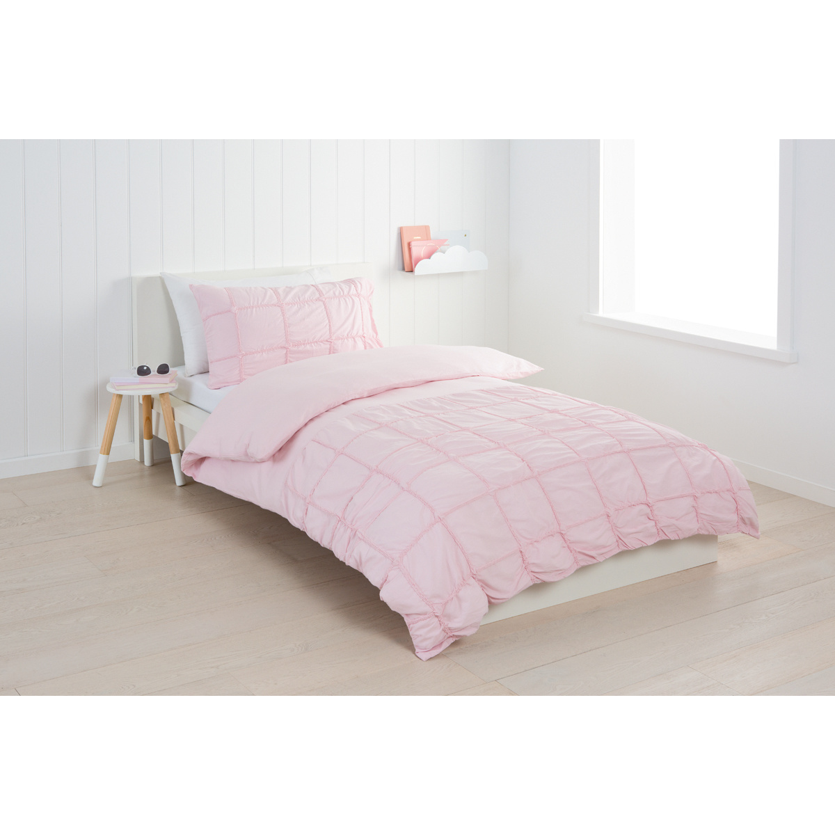 Monique Cotton Quilt Cover Set Single Bed Kmart