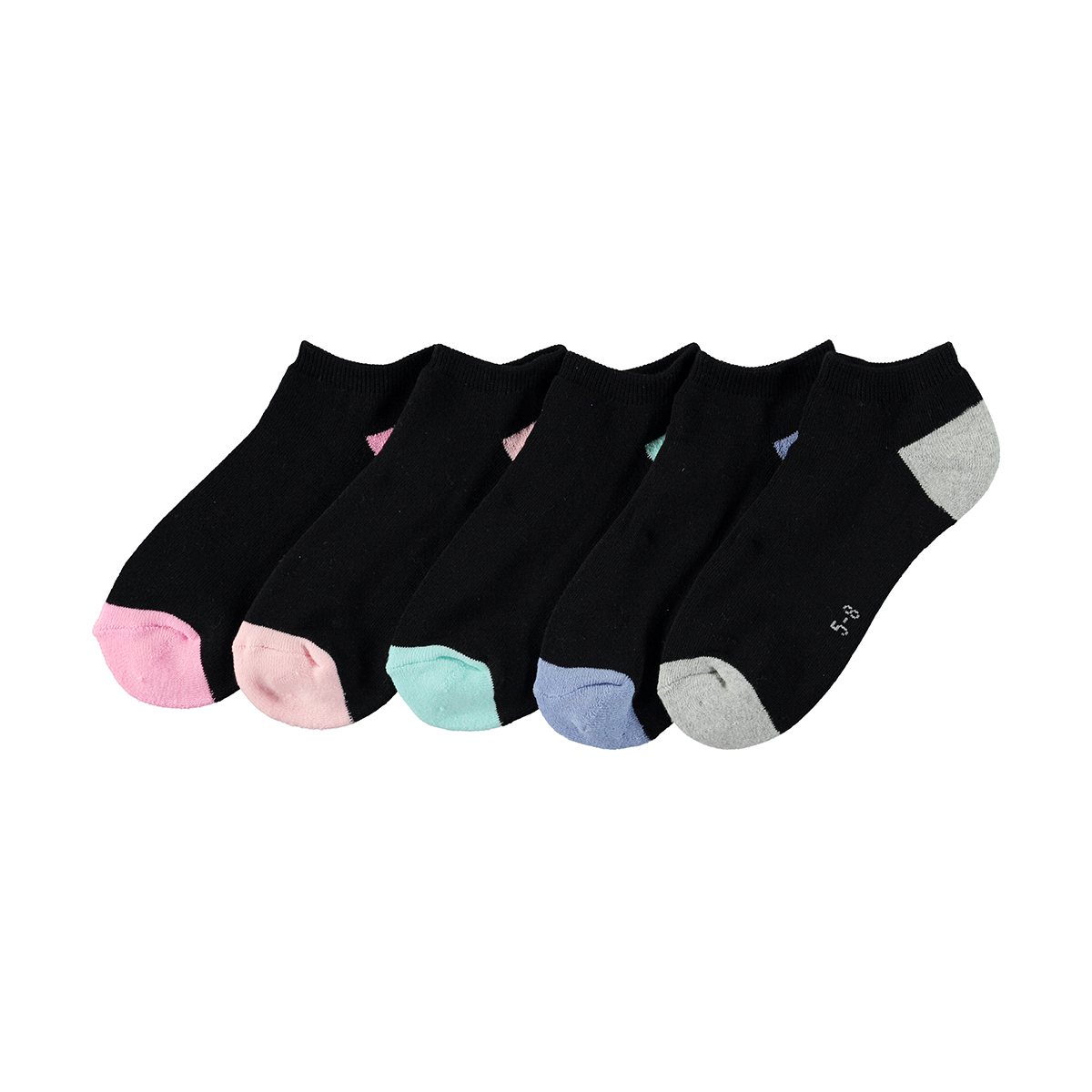 5 Pack Low Cut Socks Kmart
