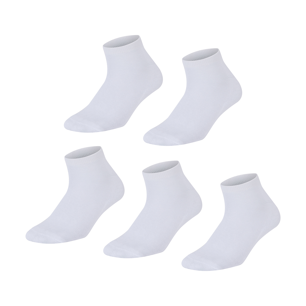 5 Pack Low Cut Sport Socks Kmart