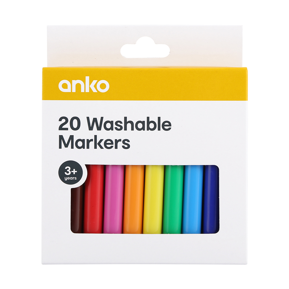 20 Pack Washable Markers Kmart