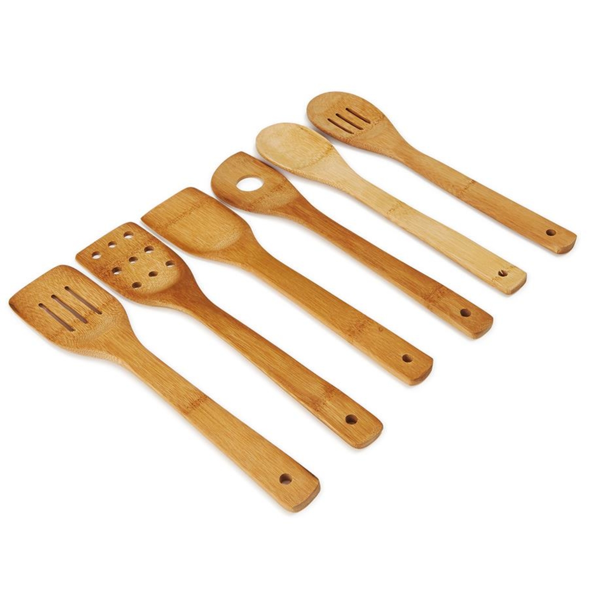 6 Bamboo Utensils Kmart