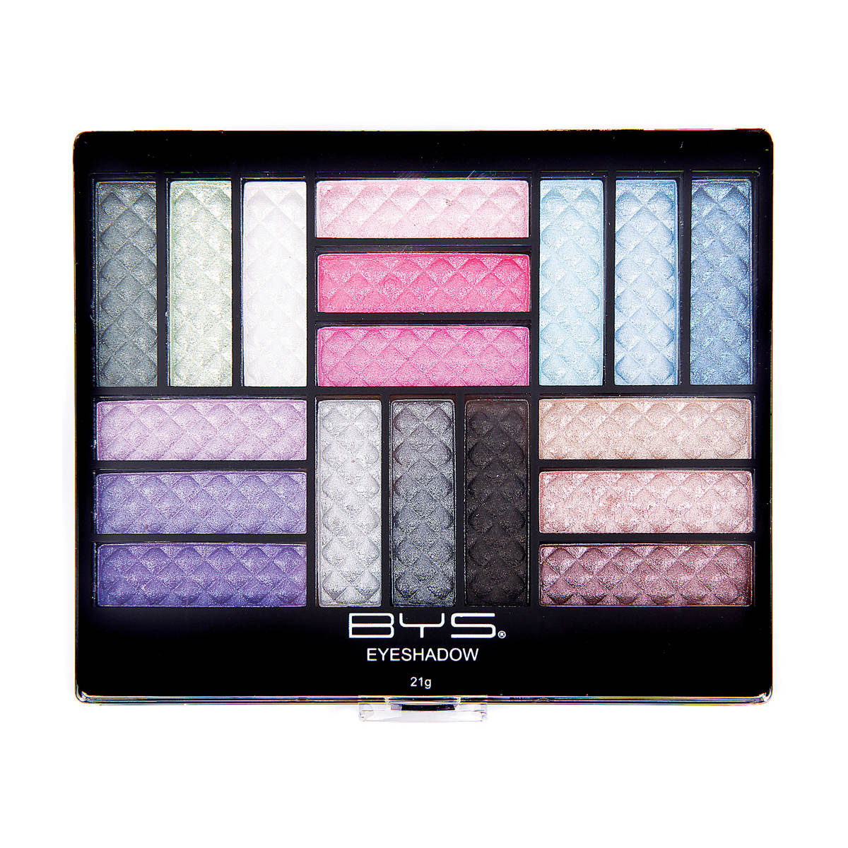 BYS 18 Palette Eyeshadow Set 21g, Striking Shades Kmart