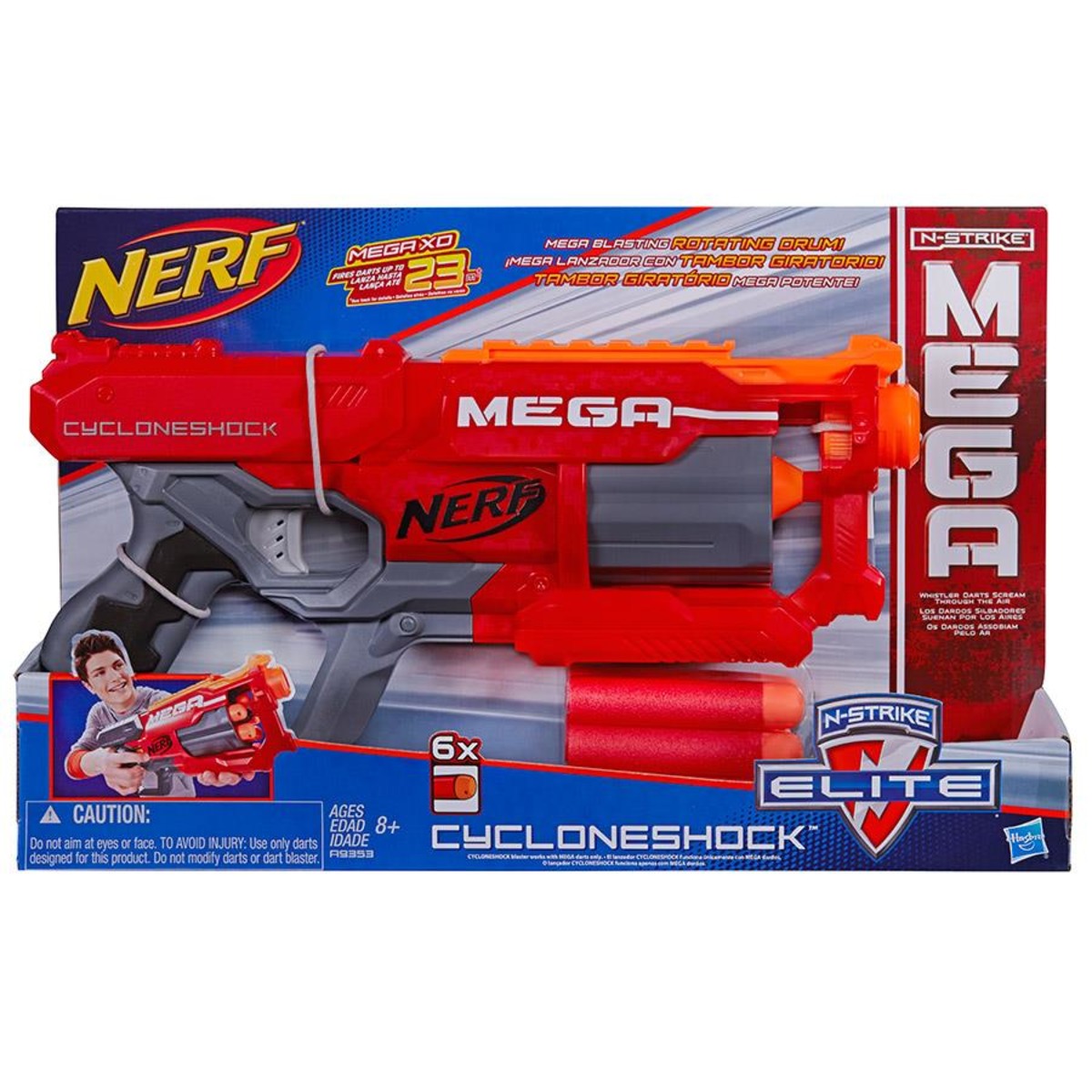 NERF NStrike Elite Mega Cycloneshock Kmart