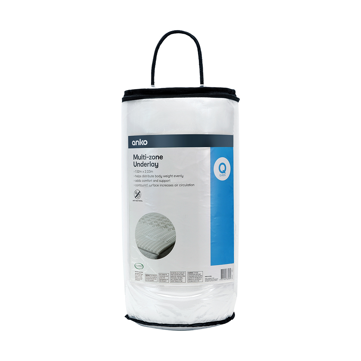 Multi Zoned Foam Underlay Queen Bed Kmart