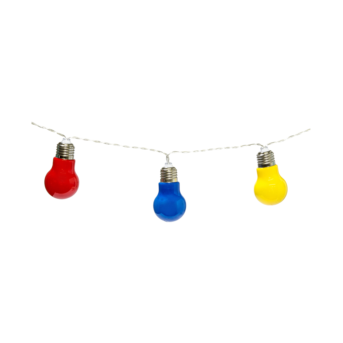 Coloured Globe LED String Lights Pack of 10 Kmart