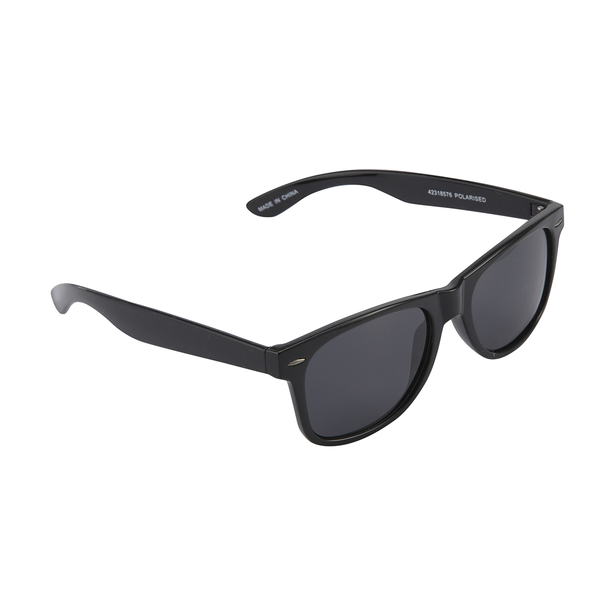 Polarised Black Frame Sunglasses Kmart