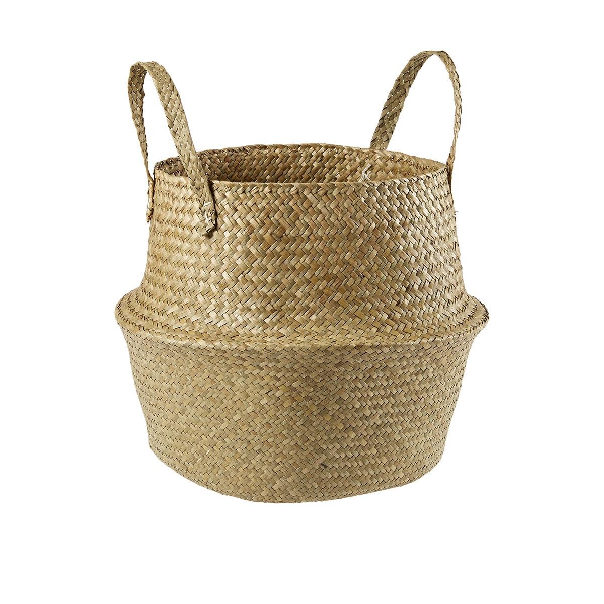 Foldable Seagrass Basket Kmart