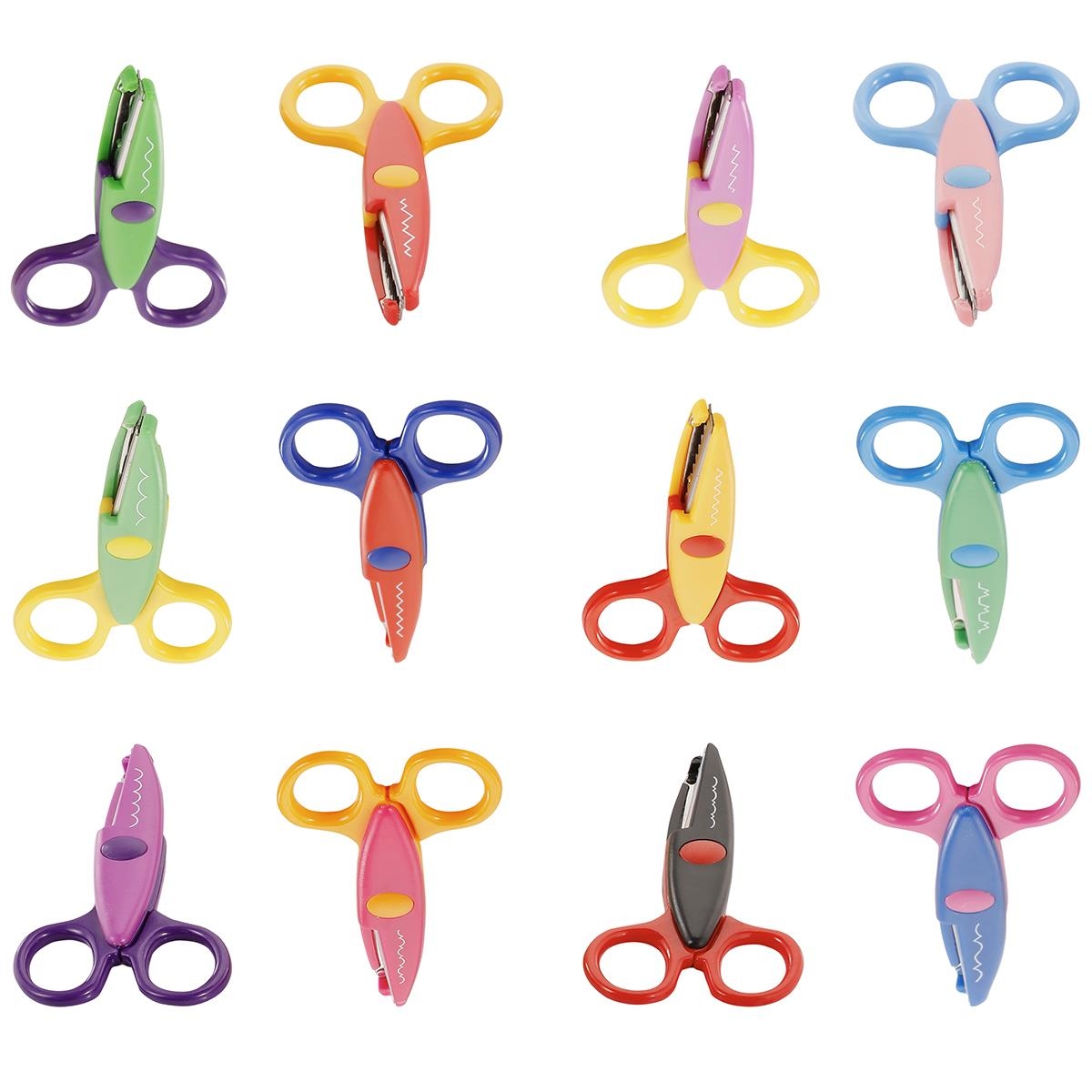 12 Pack Craft Scissor Shapes Kmart