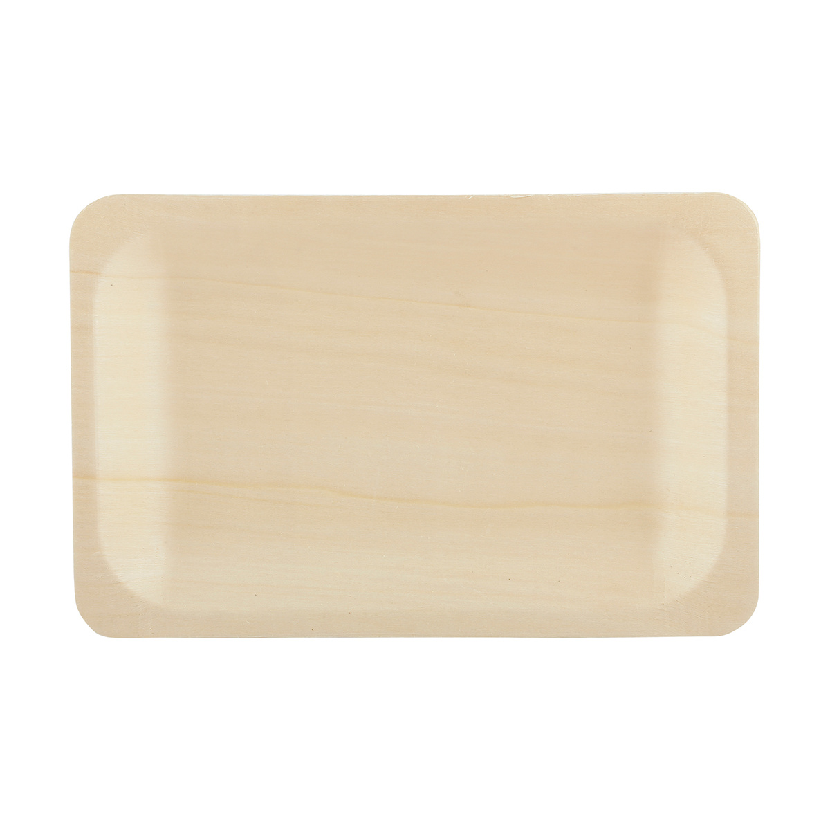 12 Pack Wooden Plates Kmart