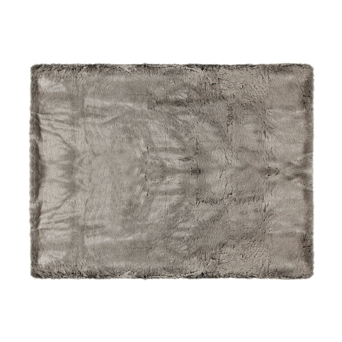 Reindeer Faux Fur Throw Kmart