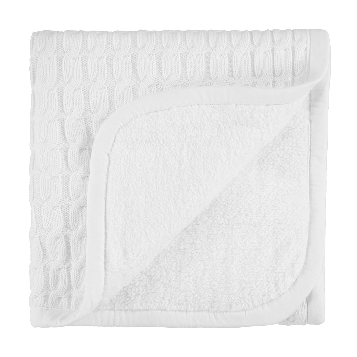 Cable Knit Pram Blanket Kmart