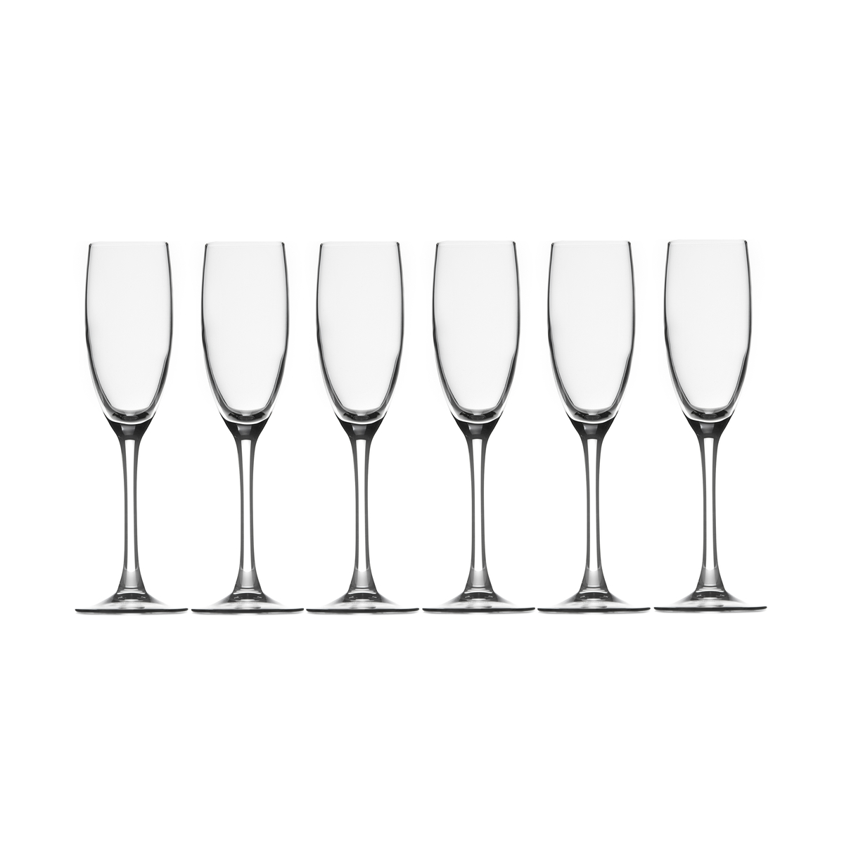 6 Positano Flute Glasses Kmart