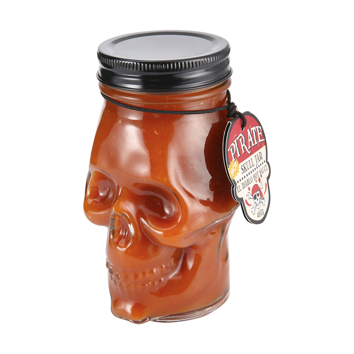 El Diablo Skull Jar Hot Sauce Kmart