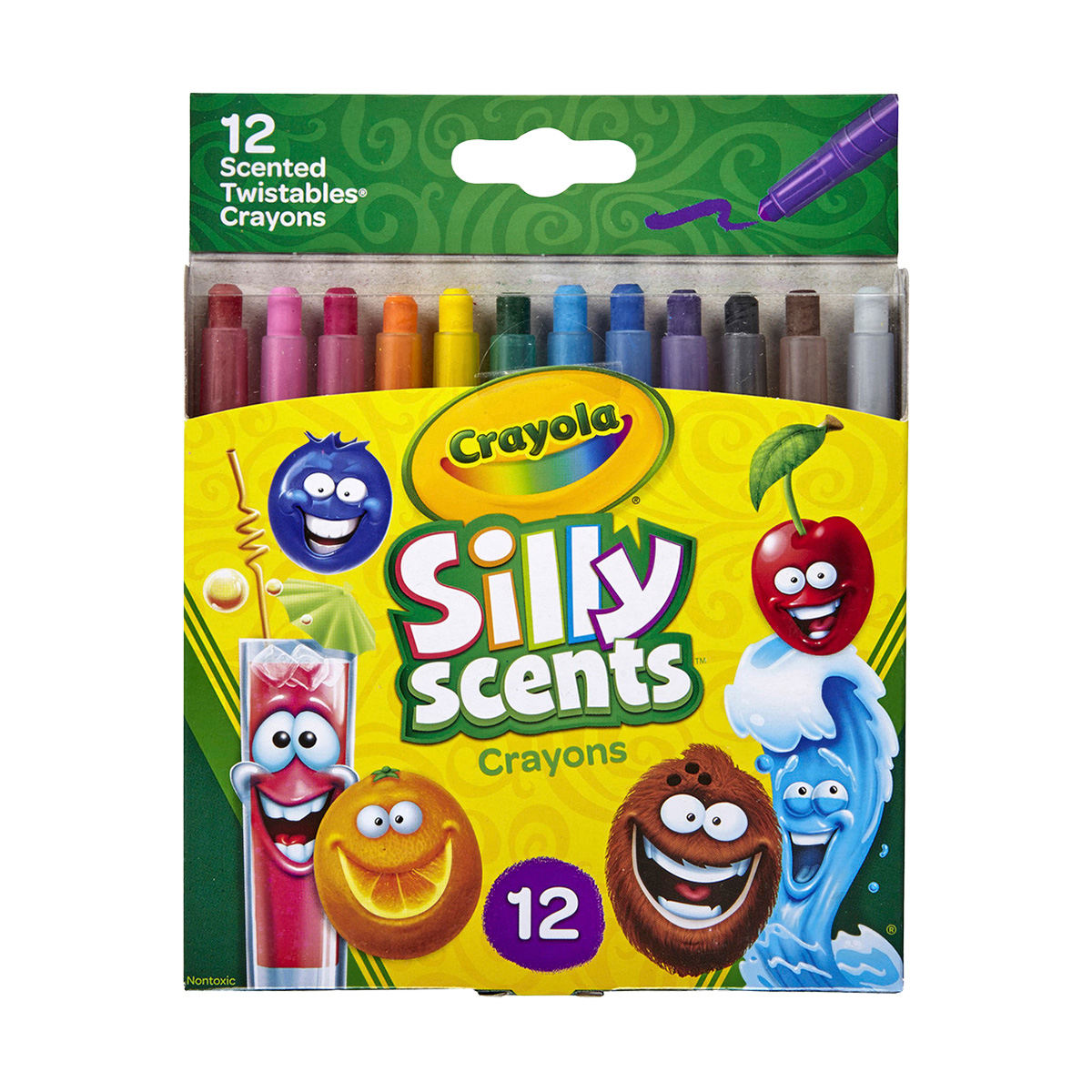 Crayola 12 Pack Silly Scents Crayons Kmart