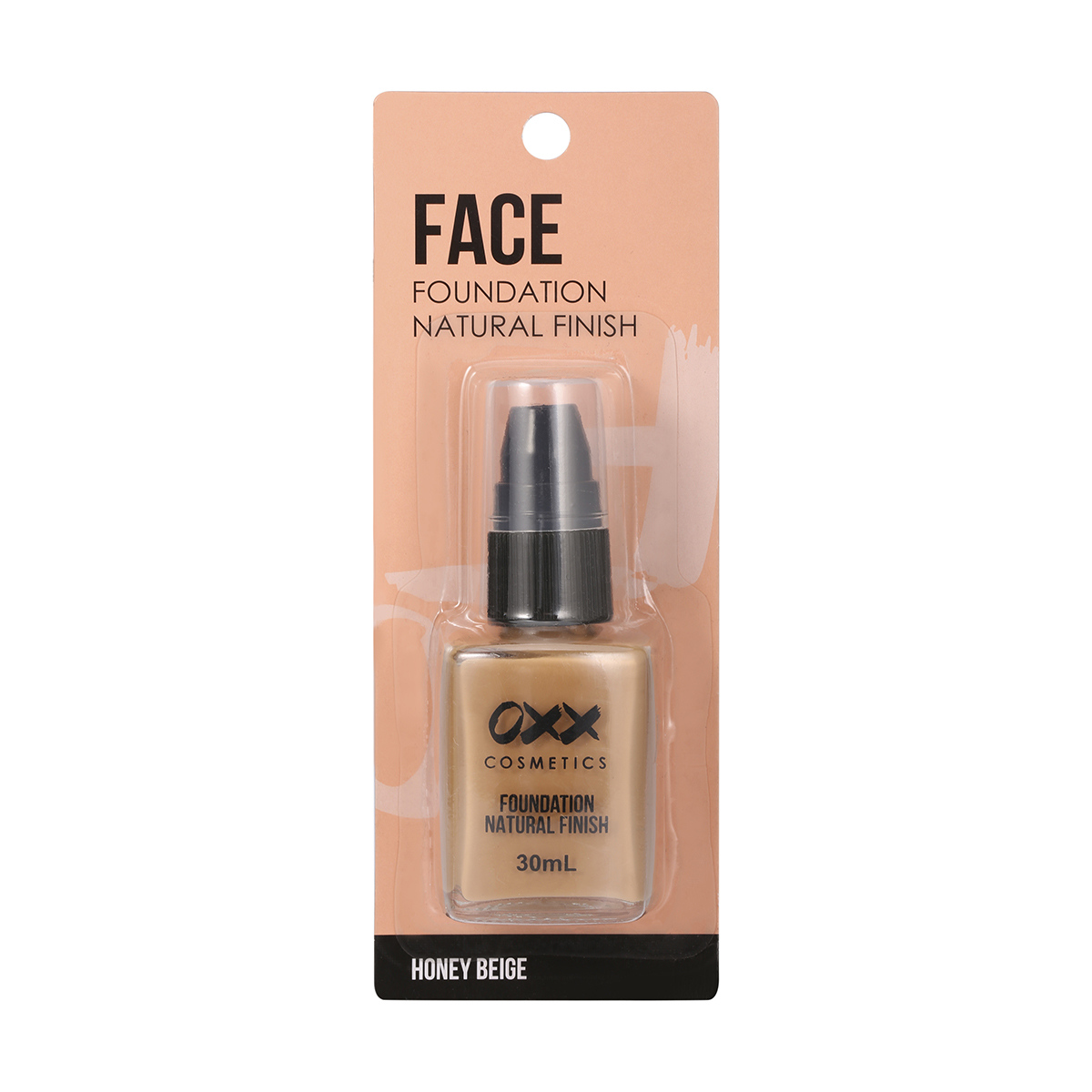 OXX Face Foundation Natural Finish Honey Beige Kmart
