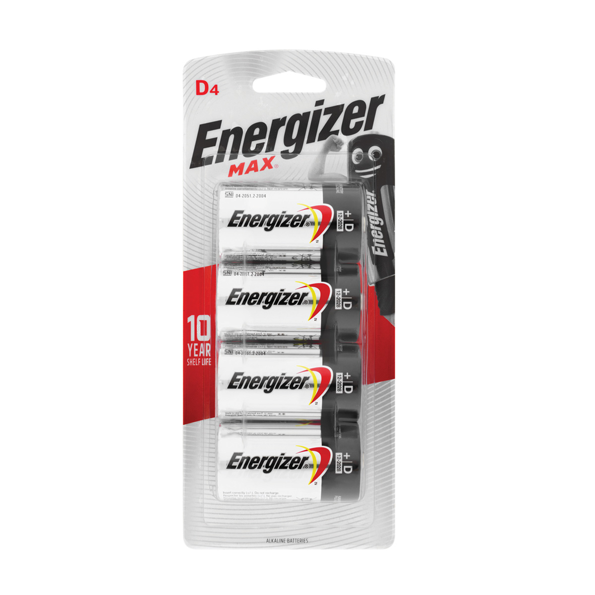 4 Pack Energizer Max Batteries Kmart