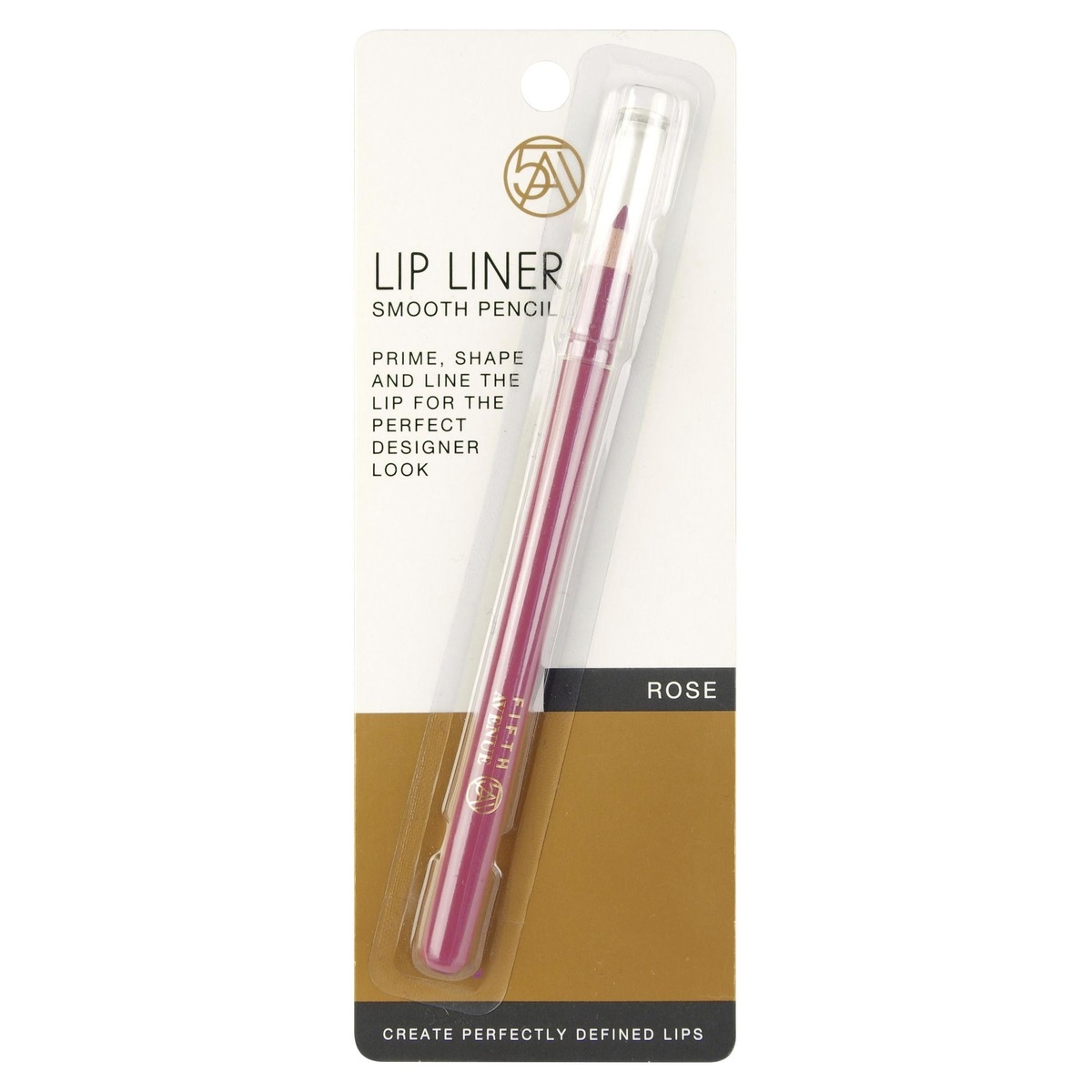 Fifth Avenue Smooth Pencil Lip Liner Rose Kmart