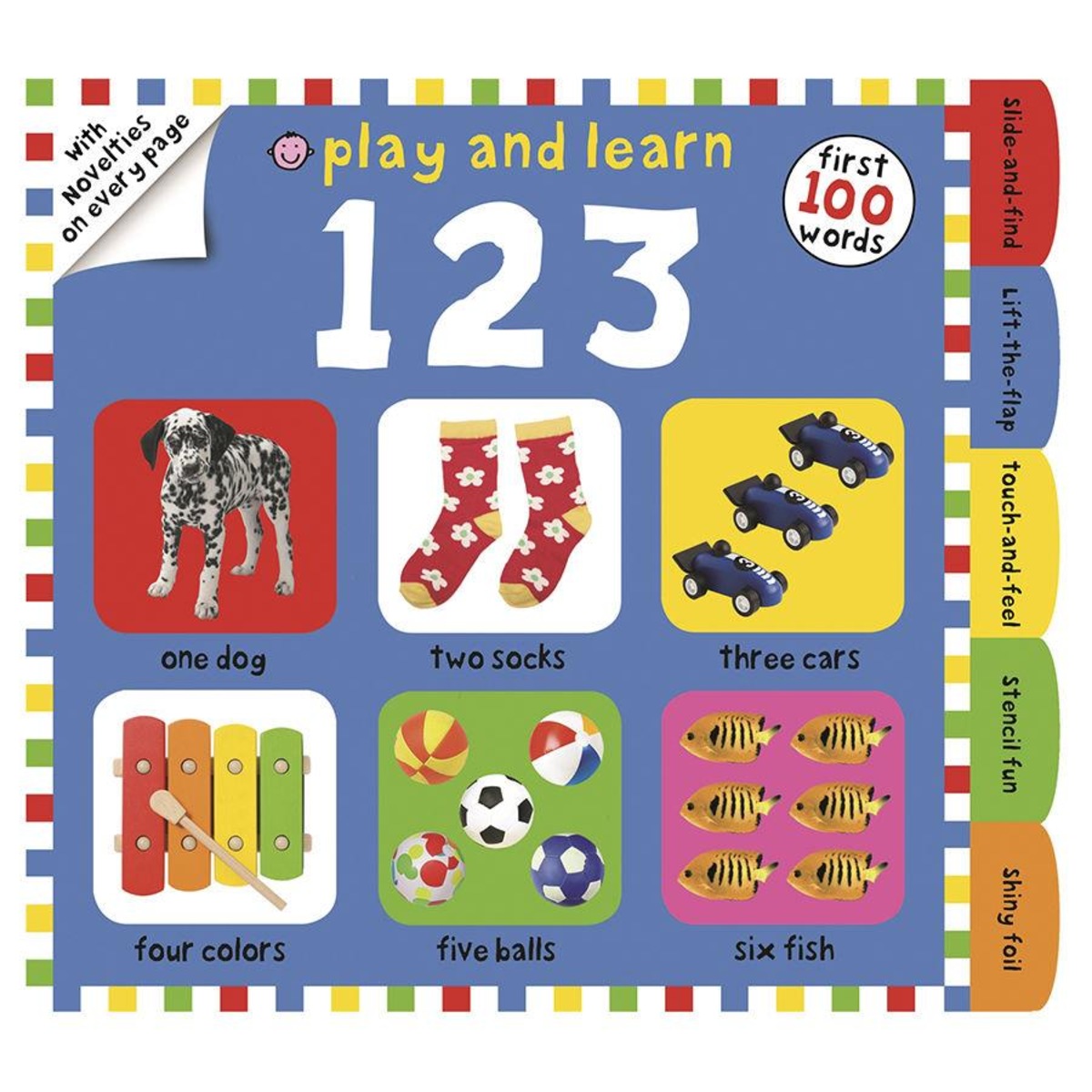 Play And Learn 123 -Book