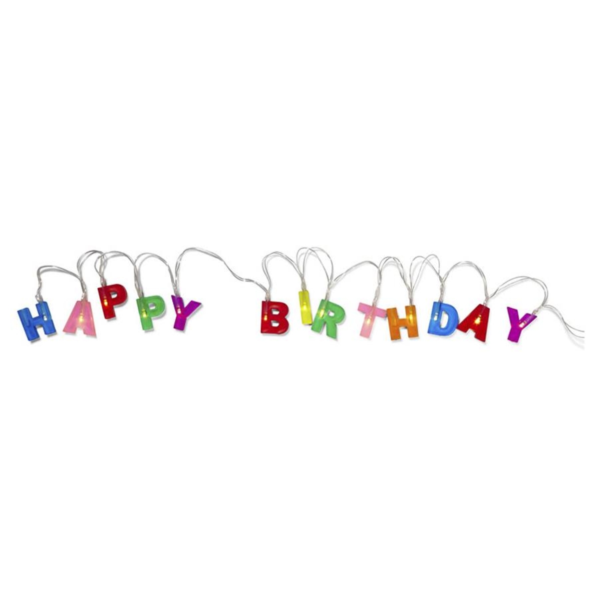 15 LED Happy Birthday String Lights Kmart