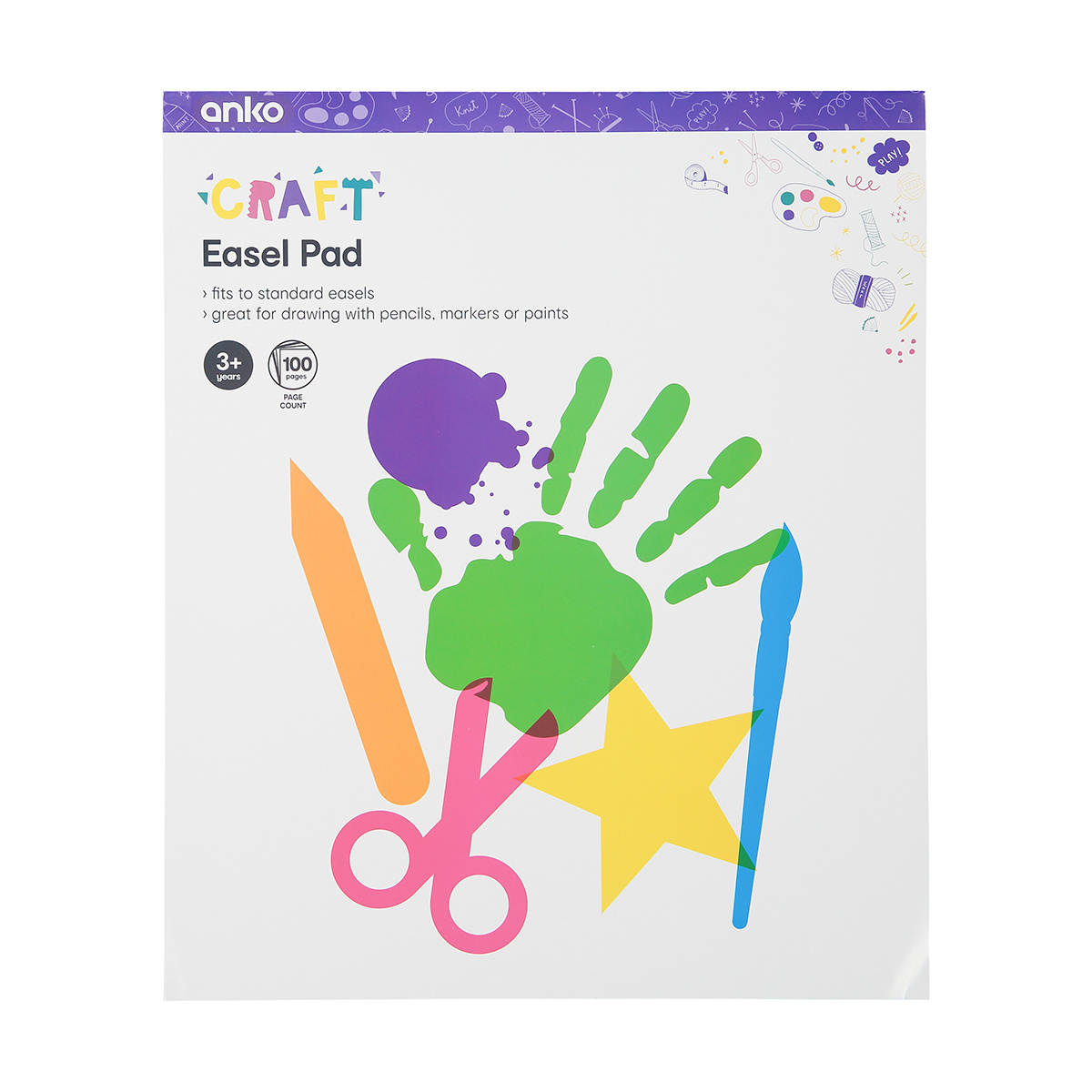 Easel Pad Kmart