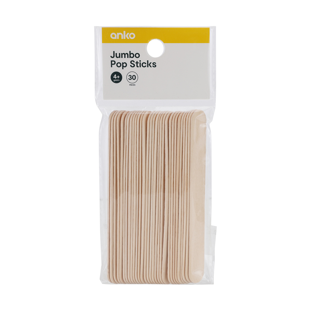 30 Piece Jumbo Pop Sticks Kmart