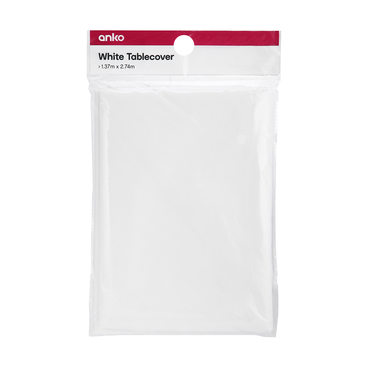 White Tablecover Kmart